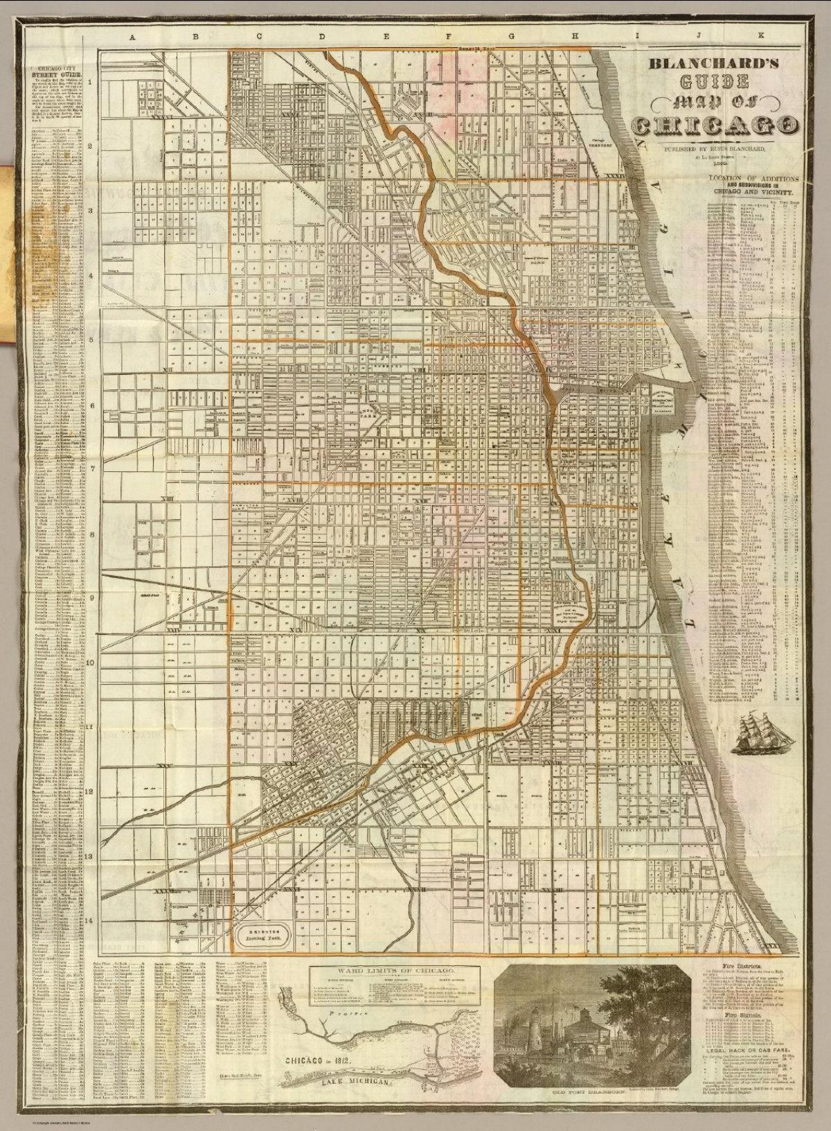 シカゴ歴史地図
