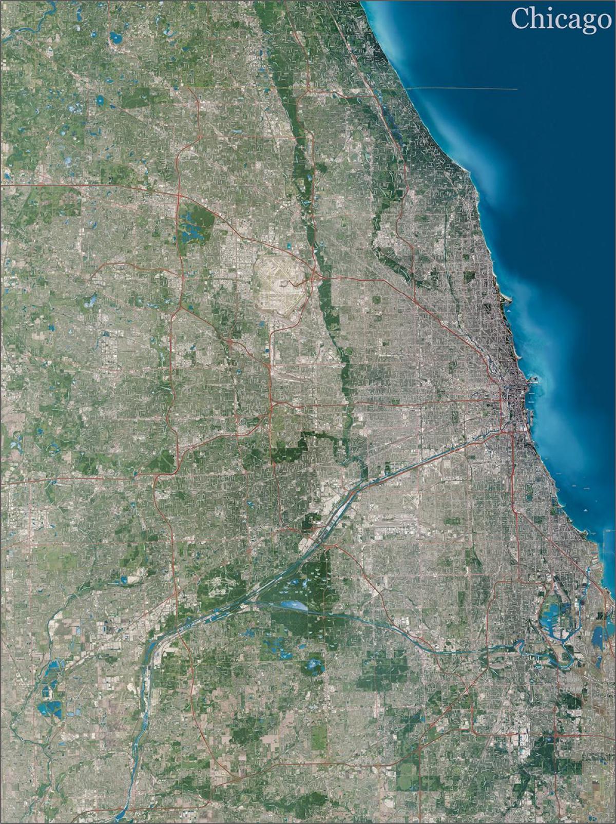 シカゴ標高図